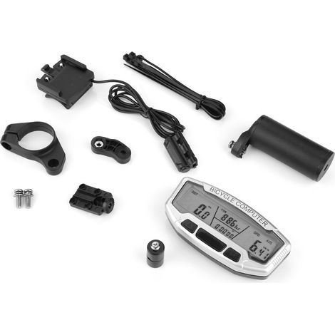 Ordinateur de Vélo Extérieur Étanche avec Câble - Accessoire Cyclisme et Oddomètre (1/5)