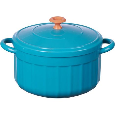 Bol à Nouilles avec Couvercle pour Maison Étudiant, Grand Bol Couvert Bleu Paon pour Dortoir (1/5)