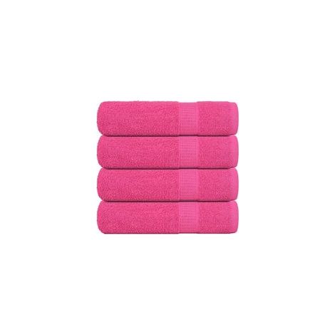 Servilletas FROGN, juego de 4, rosa, 50x100 cm, 360 g/m2 - Crezuo (1/4)