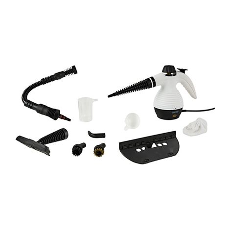 Camry Premium CR 7021 Nettoyeur vapeur portable 0,35 L 1500 W Noir, Blanc (1/10)