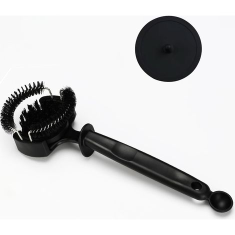 Kit Brosse de Nettoyage pour Machine à café Expresso avec Disque de Nettoyage Porte-Filtre (58mm Brush and Disc) (1/5)
