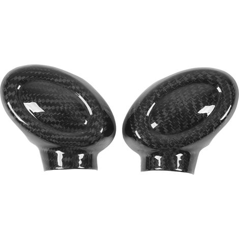 Copertura leva cambio in fibra di carbonio, 2 pezzi, rivestimento di ricambio per leva cambio per F54 F55 F56 F57 F60 (1/5)