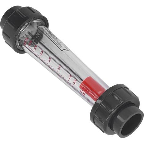 Débitmètre d'eau à compteur de liquide de conception de tube en plastique ABS pour usage résidentiel et industriel (1/4)