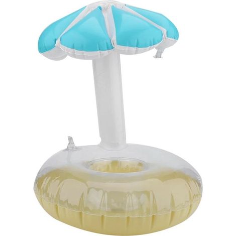 Aufblasbarer Becherhalter, das unverzichtbare Accessoire für Ihre Poolpartys, aus umweltfreundlichem PVC, tragbar und leicht, multifunktional und einfach zu transportieren. (1/5)