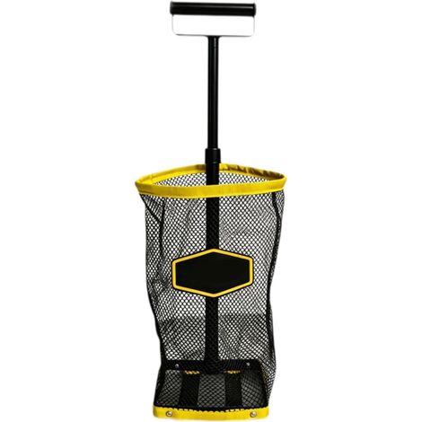 Recuperatore di palline da pickleball, cestino per il recupero di palline da pickleball, pratico e flessibile manico telescopico per giochi ricreativi (1/5)