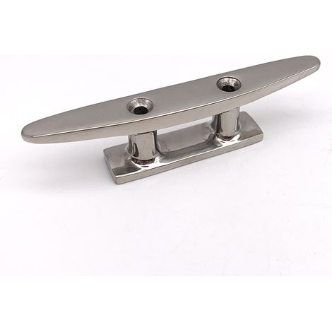 Lntyq Taquet de bateau, taquet de corde de plate-forme de quai d'amarrage de bateau d'acier inoxydable de 4 pouces pour le yacht marin（102.5cm）
