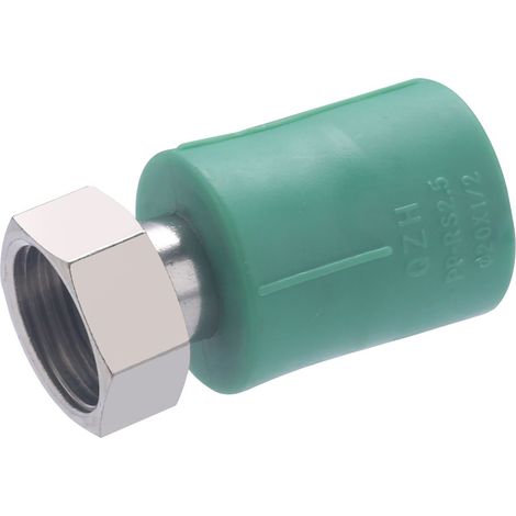 Racor PPR hembra tuerca libre QUICK PLOMBERIE 1/2 - Ø20 (1/4)