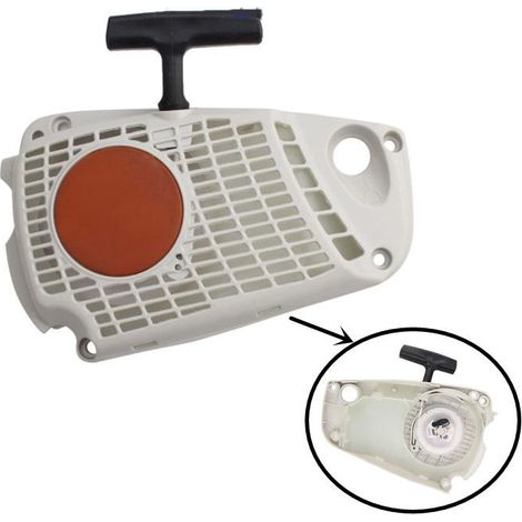 Recoil Starter Assemblage pour Stihl RECOIL PULL STARTER FOR MS192 MS192T MS193T 1137 080 2100 1137-080-2100 tronçonneuse (1/4)