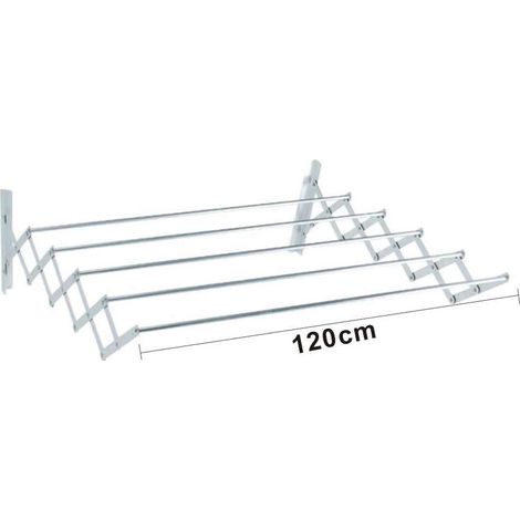 Tendedero TALOX aluminio extensible acordeón 120x80cm