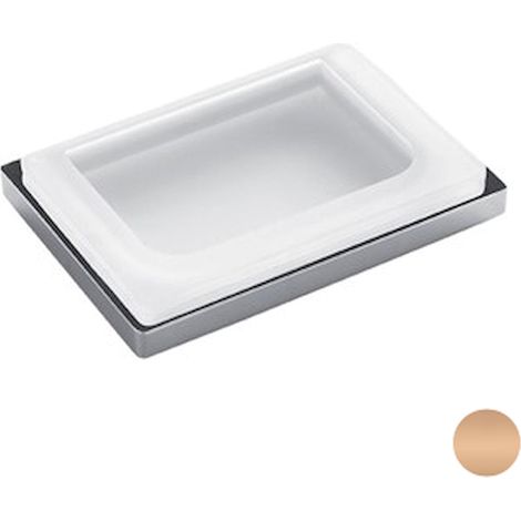 COLOMBO DESIGN Look porta sapone appoggio vetro acidato vintage codice prod: B16400VL-VAN (1/2)