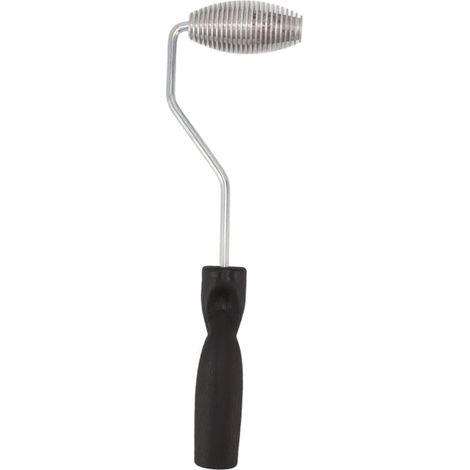 Outil de Pagaie à Bulles, Tête de Rouleau en Alliage d'aluminium, Rouleau en Fibre de Verre, Nettoyage Facile et Robuste pour la Réparation de la Baignoire (Tapez C) (1/5)