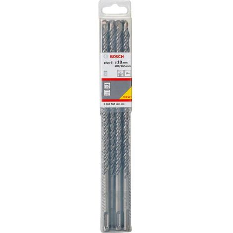 Punzonatrice SDS plus-5, 10 x 200 x 265 mm, confezione da 10