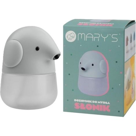 Distributeur de savon éléphant gris