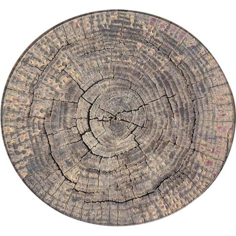 Tapis Poaug en liquidation, tapis rond imitation bois pour enfants, tapis de jeu, tapis de sol pour salon, tapis de yoga en solde, décoration de chambre F