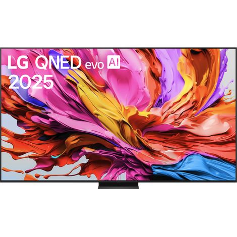 LG QNED evo AI 100QNED86A6 TV Serie QNED86 100'' 4K, α8 Gen2, Dolby Vision, 40W, 4 HDMI con VRR 144Hz, Smart TV WebOS 25 (1/4)
