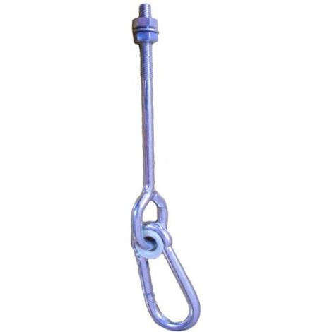 GANCHO COLUMPIO M10195 + MOSQUETÓN - GANCHO HUST3353