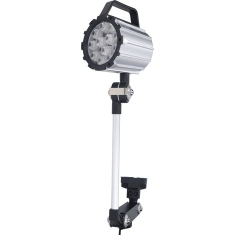 Lampe de travail LED étanche pour machines-outils, pliable et réglable, à bras long, pour tours et machines CNC, 12 W, 24 V (1/5)