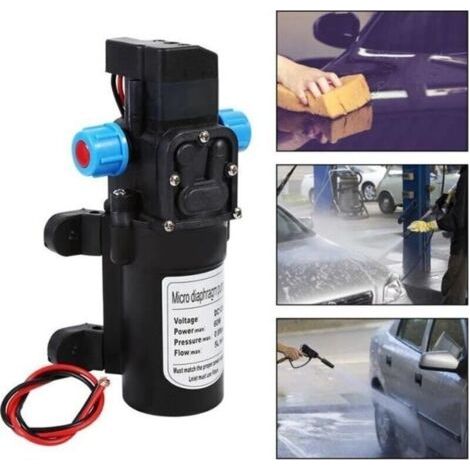 Bardusch - Pompe à eau automatique haute pression à membrane 12V 60W 5L/min - YES - Arrosage de jardin - Pompe de surface (1/4)