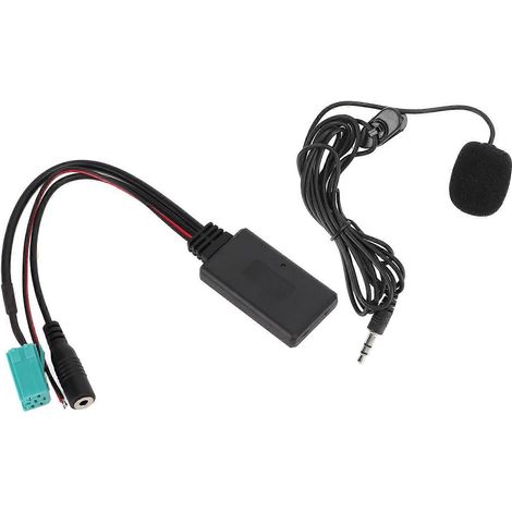 Adaptateur audio sans fil Bluetooth 5.0 compatible avec Clio Espace Kangoo 2005-2011, avec kit microphone et remplacement pour les appels mains libres. (1/5)