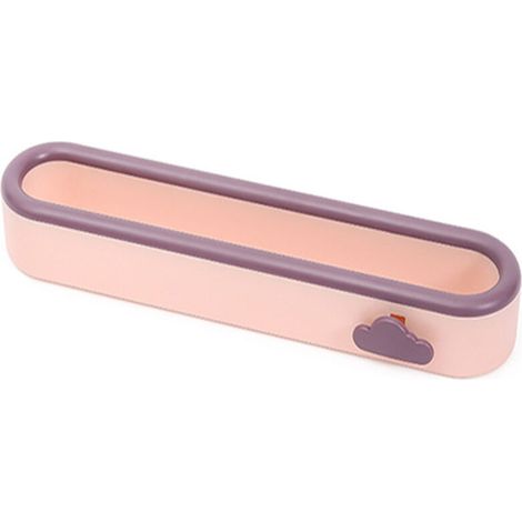 Étagère à chaussures murale, 1 pièce, porte-serviettes, sans perçage, chambre à coucher, salle de bain, armoire à chaussures de remplacement(rose) (1/5)