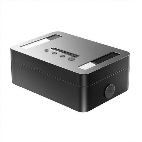 Zeitschaltuhr aus Metall, Handy-Sicherheitsbox mit Timer, abschließbarer Behälter mit selbststeuernder Zeitauslösung (1/5)