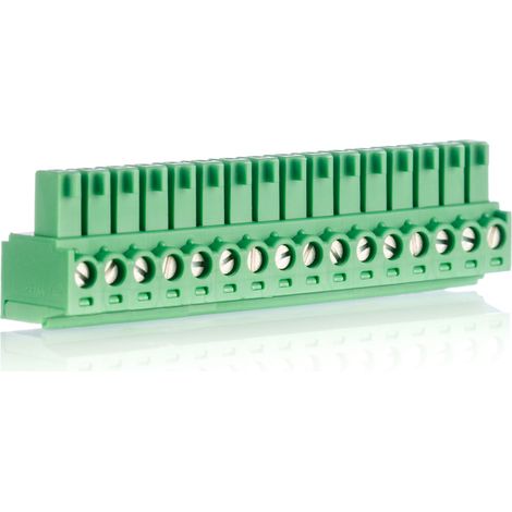 Embase CI Phoenix Contact 16 contacts 1 rangée(s) pas de 3.81mm série MC 1.5/16-ST-3.81 ( Prix pour 1 )