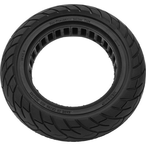 Pneu solide 10x2.5 pouces pour trottinette électrique Xiaomi M365 - Sans chambre à air, antidérapant et durable (1/5)