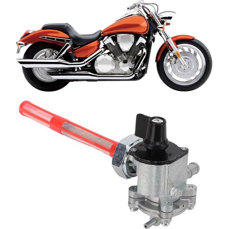Interrupteur de vanne d'essence pour moto compatible avec Honda VTX1300C VTX1300R 16950-MEM-674 (1/5)