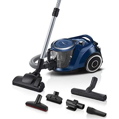 Bosch Serie 6 BGC41X36 Aspiradora Negro y Azul (1/4)
