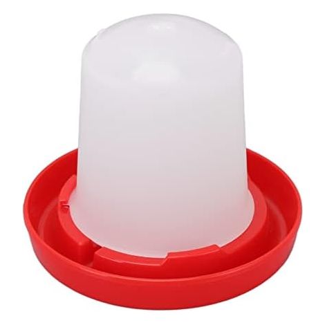 Mangeoire et abreuvoir pour poussins avec manchon d'alimentation automatique et arrosage pour volaille, distributeur d'eau pour poussin (1/4)