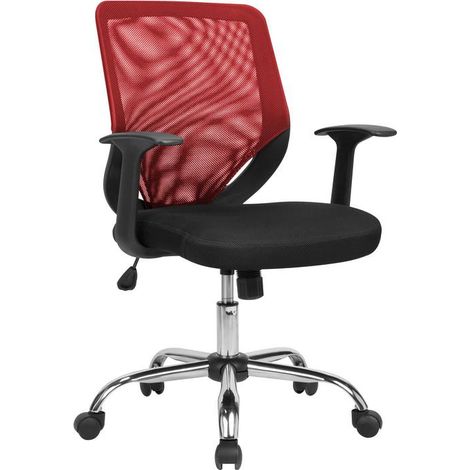 Silla con Ruedas - Sillón de Oficina Gris