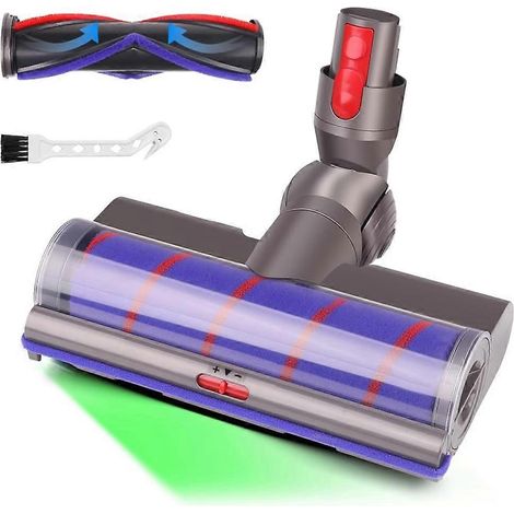 Têtes de brosse de rechange pour aspirateurs V7, V8, V10, V11, V15 et SV12, avec phare LED et manche de brosse à rouleau remplaçable. (1/5)