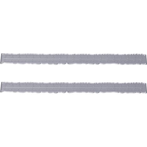 Lot de 2 gabarits de découpe incurvés et légers en relief pour la décoration d'albums photo faits main. (1/5)