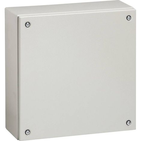 Boîtier industriel Atlantic métal carré IP66 IK10 300x300x120mm RAL7035 LEGRAND 035608 (1/3)
