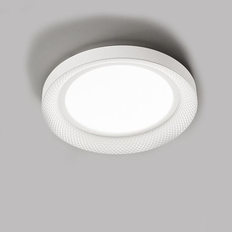 Plafoniera Contemporanea Hive Metallo Bianco Acrilico Led 40W Cct 3000/4000K (1/6)