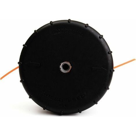 Speed-Feed 450 Schneidkopf für Echo SRM-266 SRM-266S SRM-266T SRM-266U SRM-280 SRM-280S SRM-280T Freischneider mit geradem Schaft 99944200903, Schwarz Lefou (1/5)