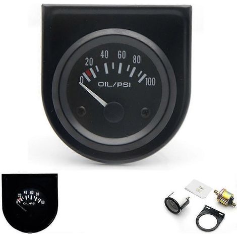 Manómetro de presión de aceite para automóviles KINZON, 52 mm, para adaptación (1/5)