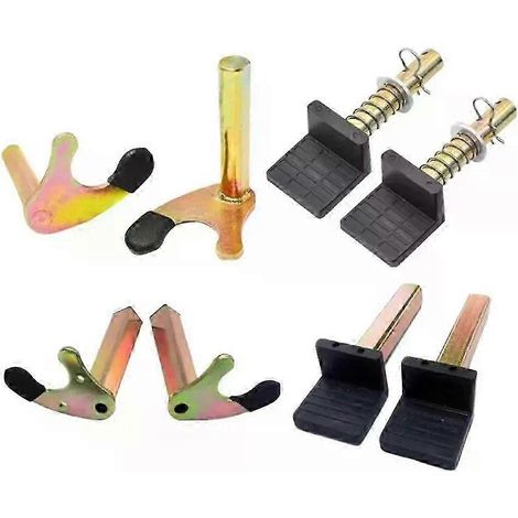 Lot de 2 supports de roue arrière robustes pour moto, en forme de U/L, polyvalents et durables - JXLGV (1/5)