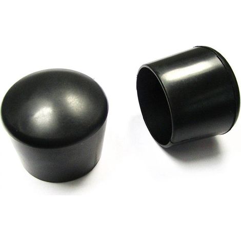 Ajile - Embout flexible enveloppant NOIR pour tube de diam. 38 mm (1/3)