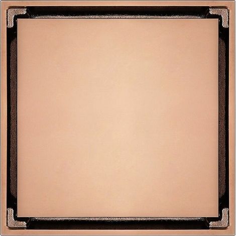 Tigrezy Gold Badezimmer-Bodenablauf mit großem Hubraum, Kupfer, Deo-Kern, Abfluss (Roségold)