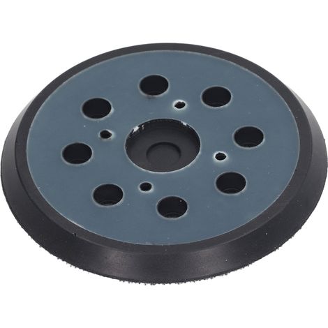 Plaque de support ponceuse 125 mm 8 trous adaptateur velcro léger rechange pour ponceuse orbitale (1/5)