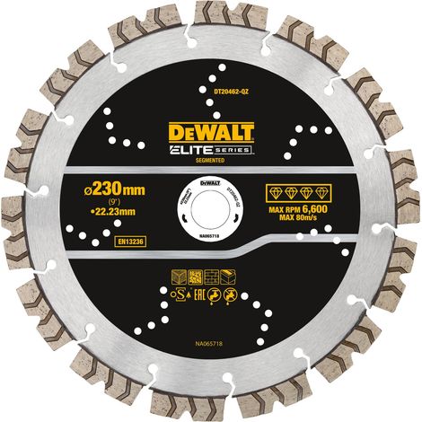 DeWALT ELITE Diamanttrennscheibe 230x22,23mm ALL PURPOSE