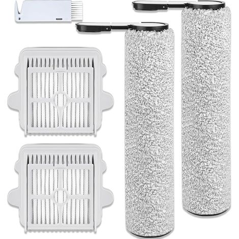 Rullo spazzola per Roborock F25/ F25 GT/ F25 Ultra/ F25 LT/ F25 ACE/ F25 RT/ F25 BX/ F25 ALT/ F25 XT/ F25 ACE Pro/ F25 ACE Combo/ F25 Combo, Accessori: 2 rulli, 2 filtri (1/5)