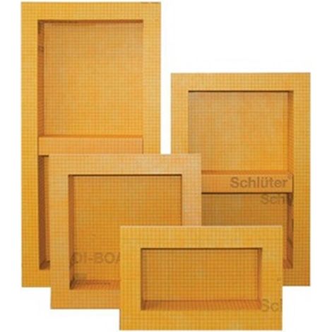 Schluter – Niche à encastrer Kerdi-Board-N 305x152x89 mm – Installation étanche – Pour salles de bains et douches – Mousse de polystyrène extrudée