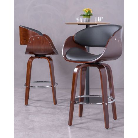 Nest Dream - Skandinavischer Hocker - Burrow - Schwarz