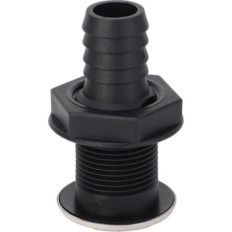 Tappo di scarico marino in nylon da 25 mm (1 pollice), protettivo e versatile, per kayak, barca da pesca, yacht, tubo dritto, altezza: 86 mm (3,4 pollici) (1/5)