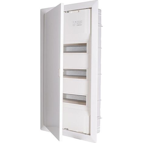 HW/Unterputz-Kleinverteiler Jumbo, 3-reihig, 36+6 Module (1/2)