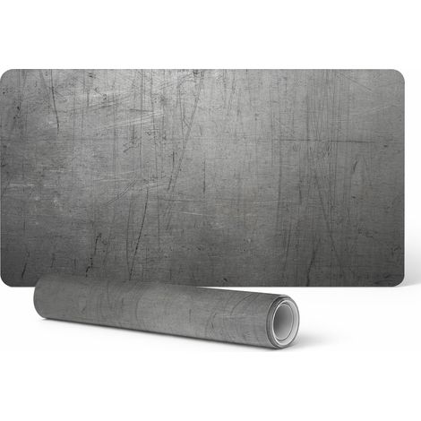 Protector de vinilo para negocios y oficinas contra arañazos en metal, 120x60 cm.