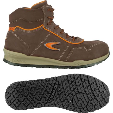 Scarpe Antinfortunistiche Cofra Piola S3S CI FO SR Marrone 44