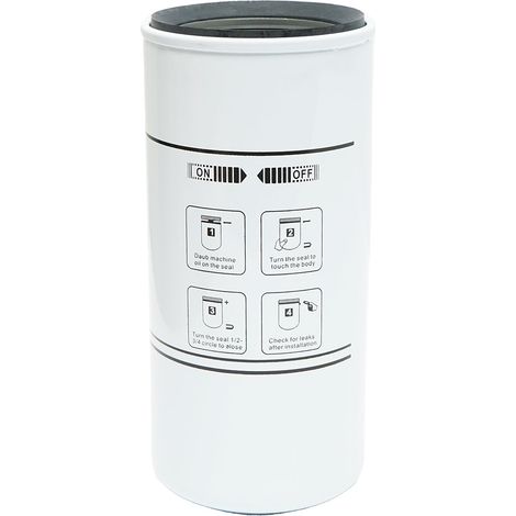 Filtro antiparticolato per serbatoio gasolio, pressione massima 3,4 bar, portata 94,6 l/min, 30 micron, 1 1/2 -16 UNF Breckner Germany (1/4)